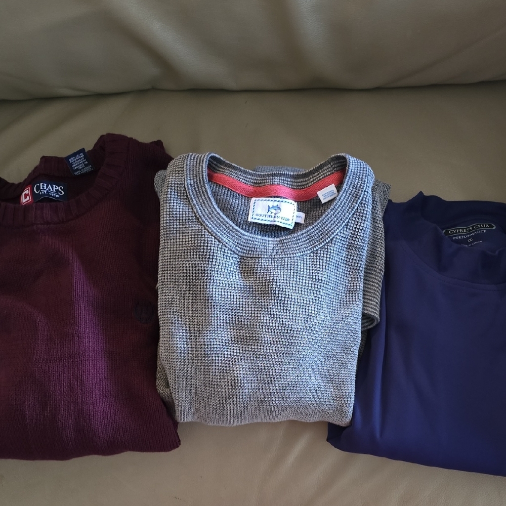 Bundle 2x Crewneck Sweaters for Men
